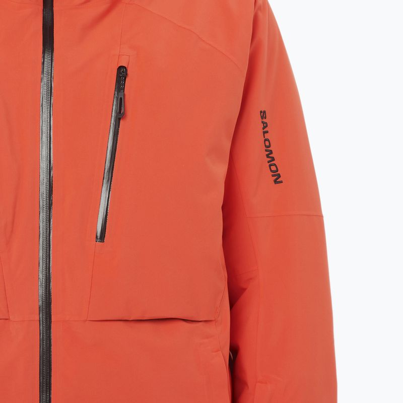 Herren-Skijacke Salomon Brilliant 2.0 cherry tomato 4