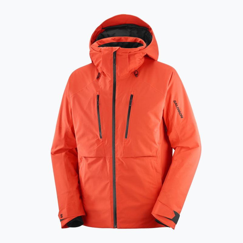 Herren-Skijacke Salomon Brilliant 2.0 cherry tomato 9