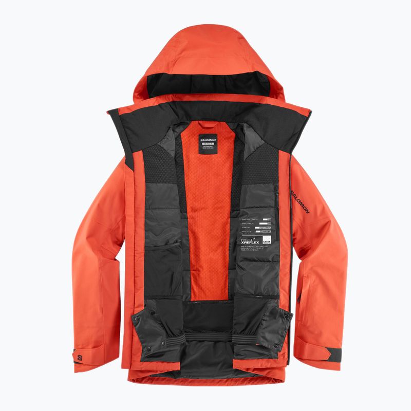 Herren-Skijacke Salomon Brilliant 2.0 cherry tomato 10