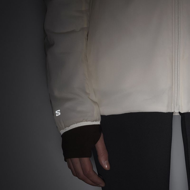 Damen Hybridjacke Salomon Mountain Flex whisper white 5