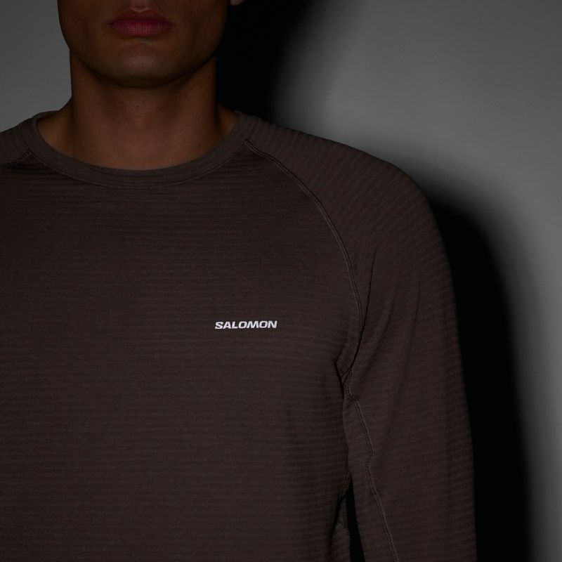 Herrenpullover Salomon Essential Lightwarm CN iron 4
