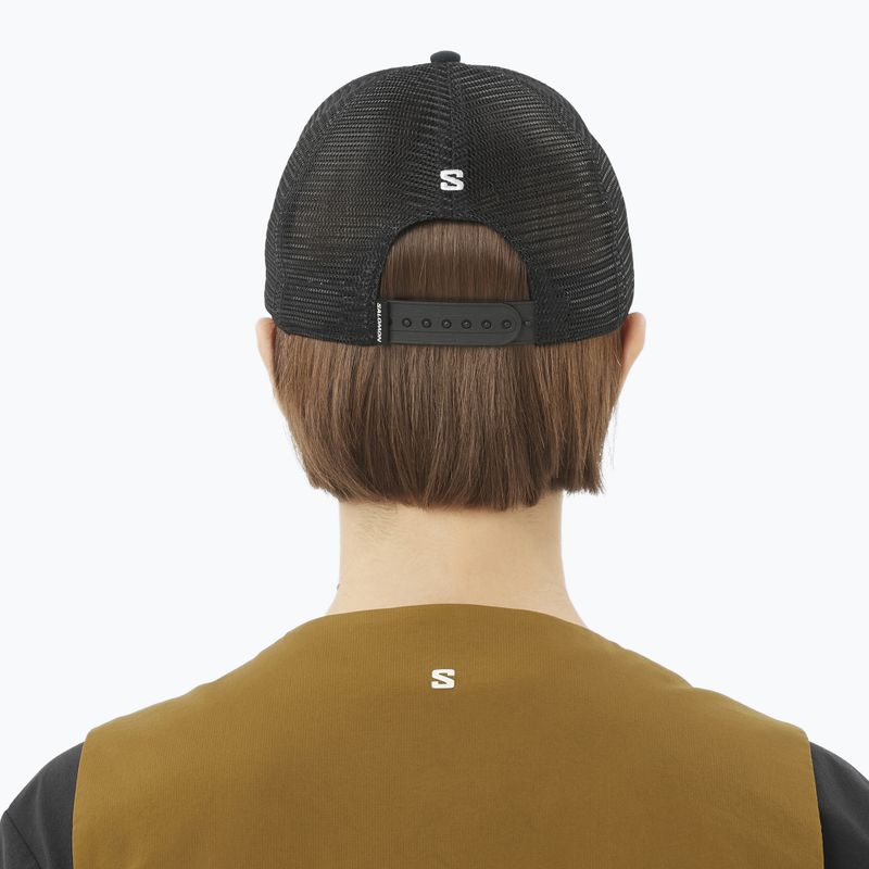 Salomon Logo Trucker Cap deep black 5