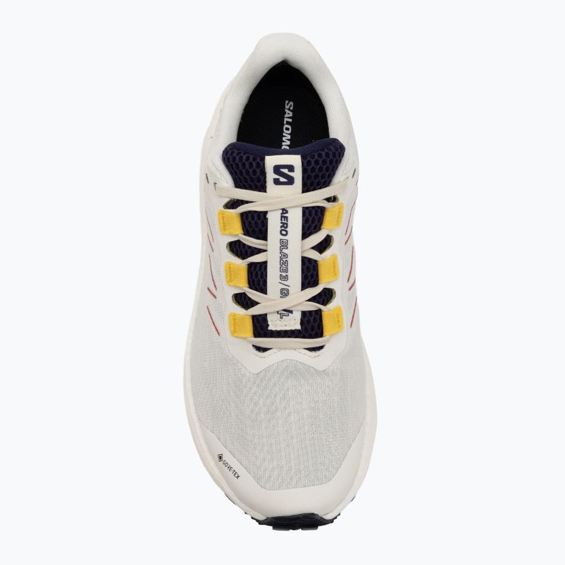 Damen-Laufschuhe Salomon Aero Blaze 3 Gravel GTX vanilla ice/astral aura/lemon 5