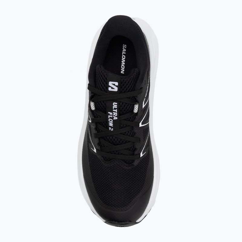 Damen Laufschuhe Salomon Ultra Flow 2 schwarz/weiß/agave grün 5
