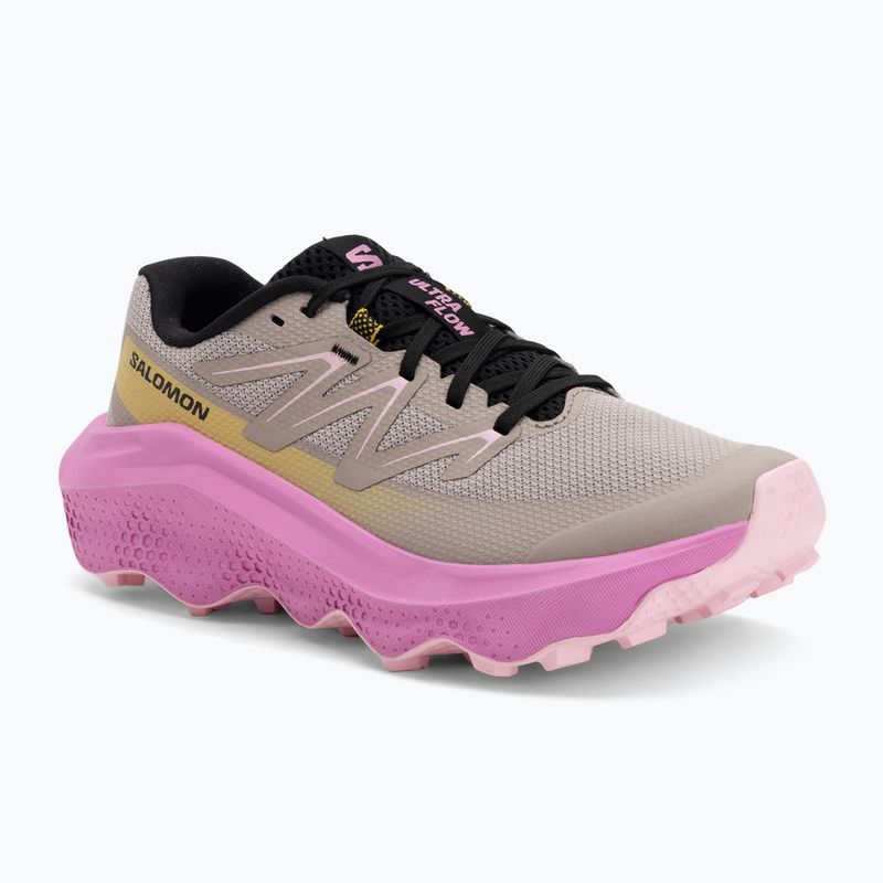 Damen-Laufschuhe Salomon Ultra Flow 2 etherea/cyclamen/schwarz