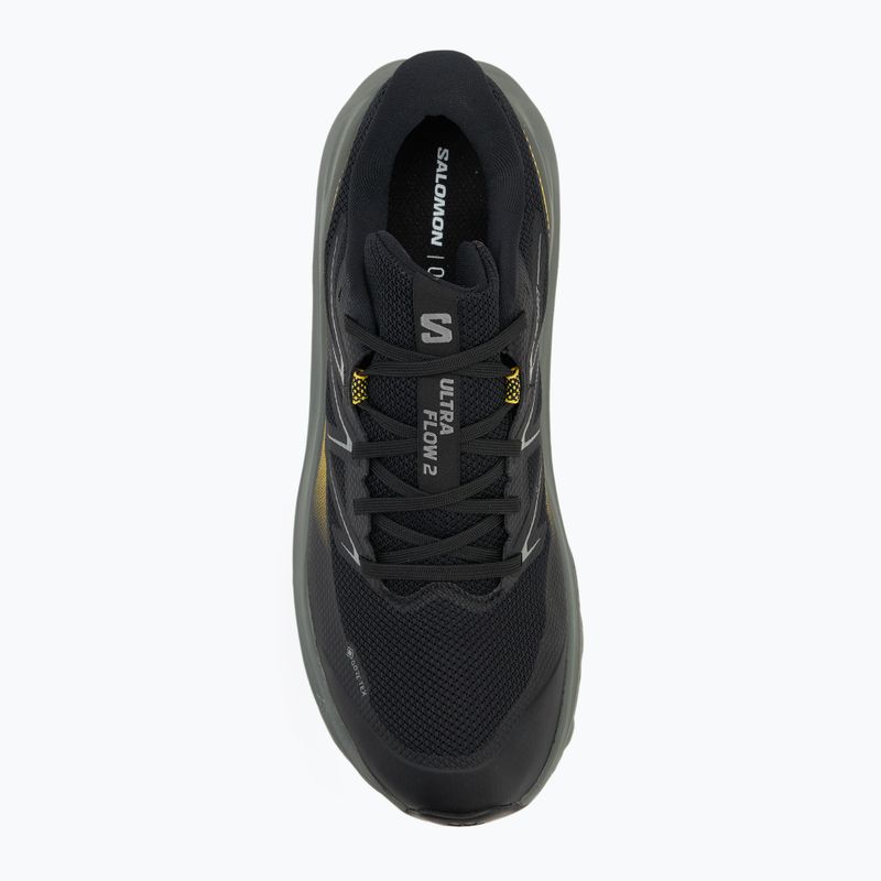 Herren-Laufschuhe Salomon Ultra Flow 2 GTX schwarz/sedona sage/incaberry 5