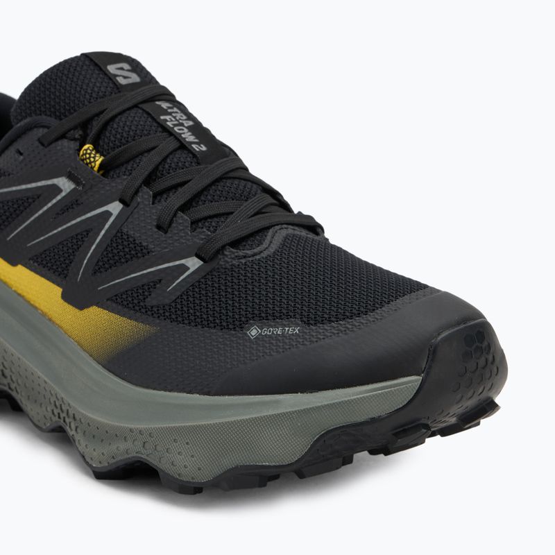Herren-Laufschuhe Salomon Ultra Flow 2 GTX schwarz/sedona sage/incaberry 7