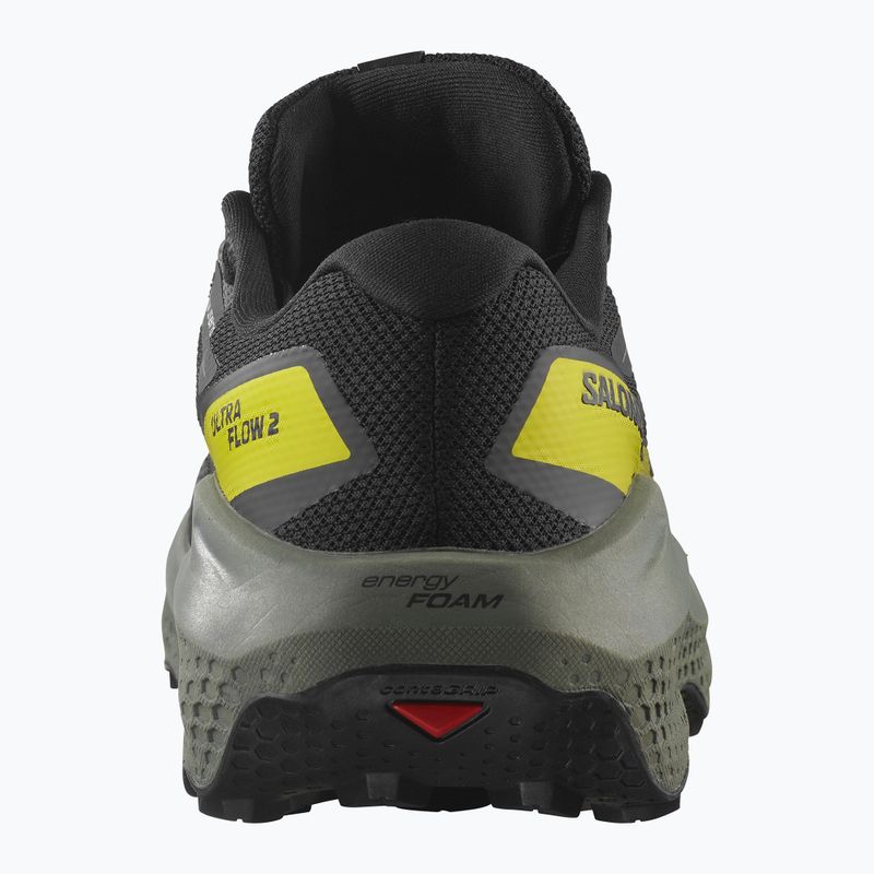 Herren-Laufschuhe Salomon Ultra Flow 2 GTX schwarz/sedona sage/incaberry 10