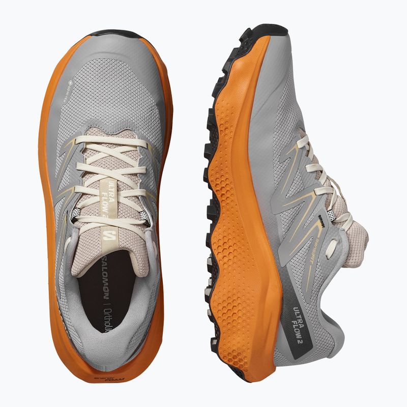 Herren-Laufschuhe Salomon Ultra Flow 2 GTX gull/turmeric/white pepper 8