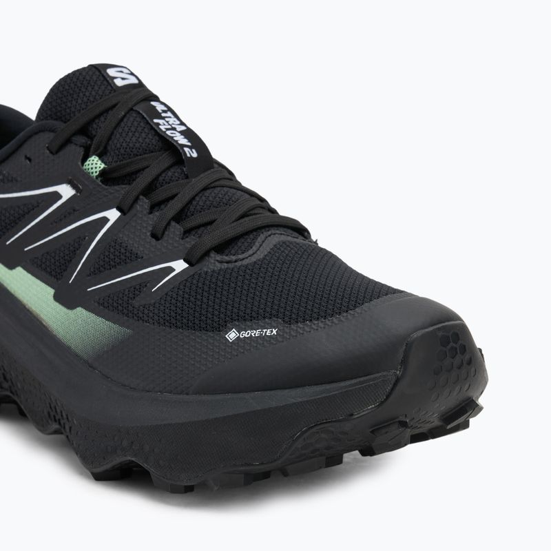 Herren-Laufschuhe Salomon Ultra Flow 2 GTX schwarz/schwarz/patina grün 7
