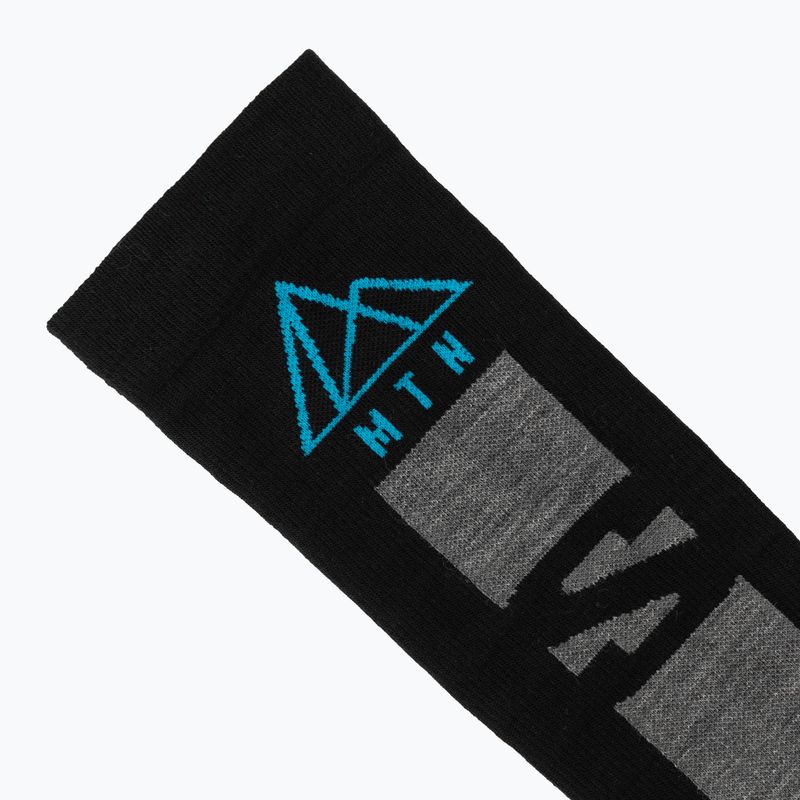 Skisocken Salomon MTN black/blue Danube 3