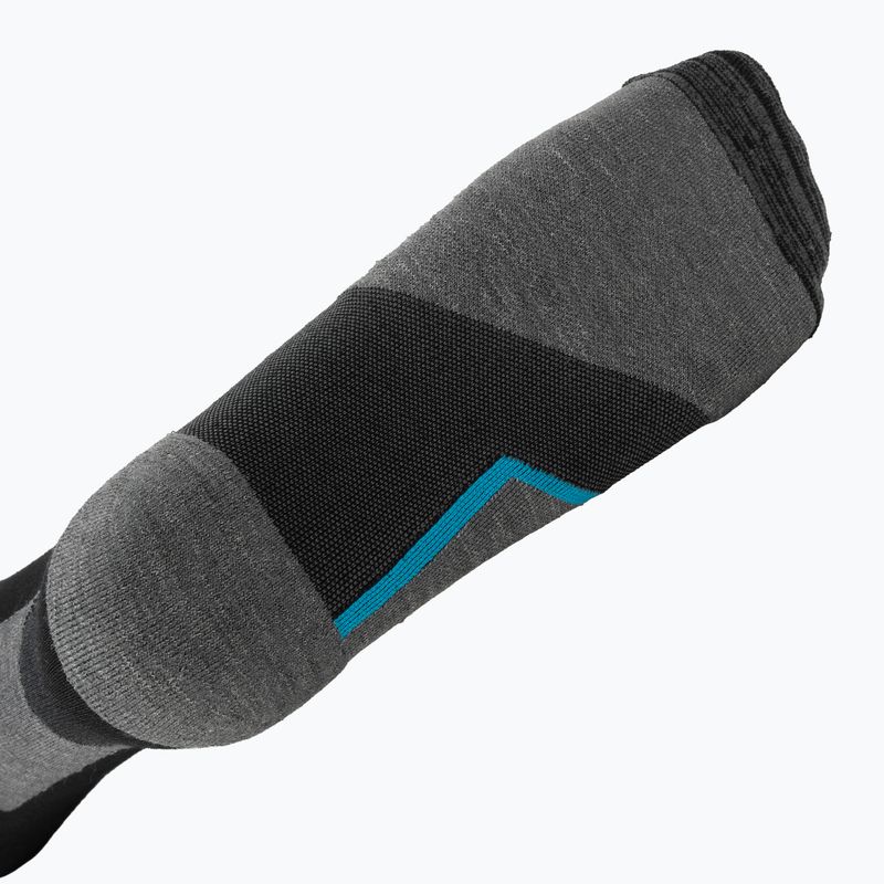 Skisocken Salomon MTN black/blue Danube 4