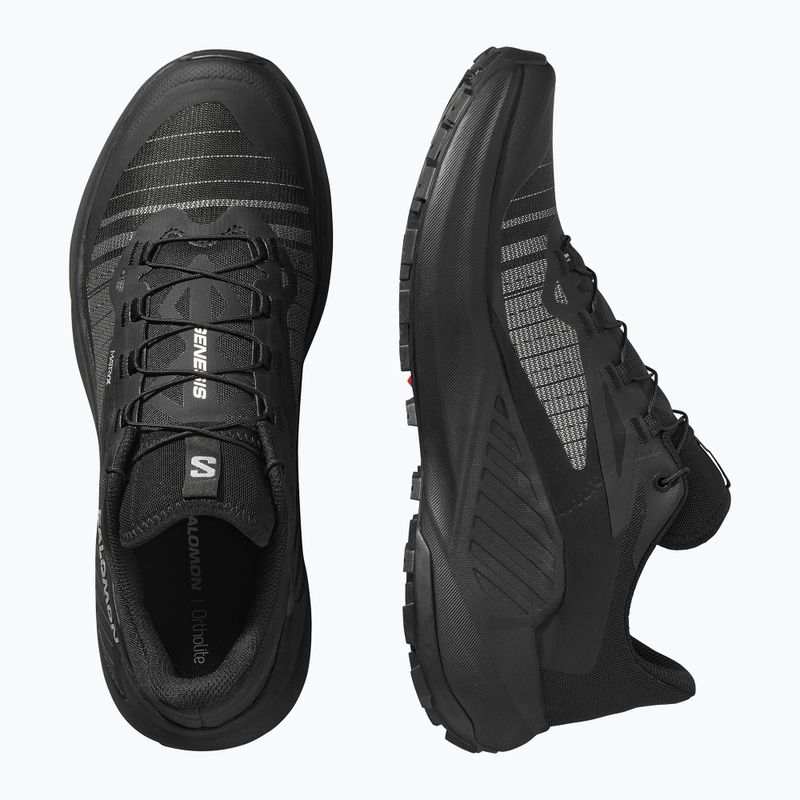 Herren-Laufschuhe Salomon Genesis black/black/silver 12