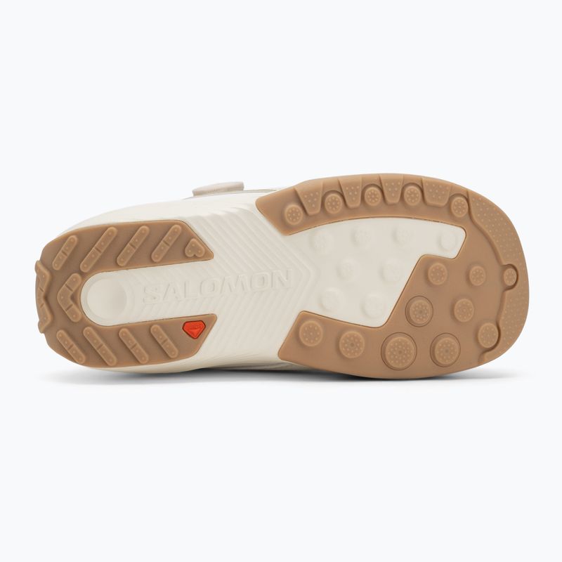 Damen Snowboardboots Salomon Kiana Dual Boa W vanilla ice/agave green/clearly aqua 4