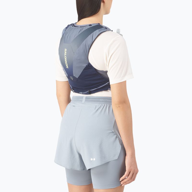 Laufweste Salomon ADV SKIN 5 Gradient Set maritime blue/gray 4