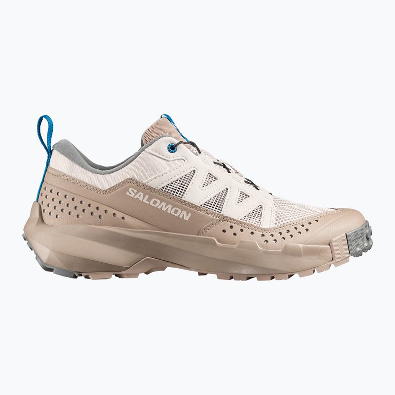 Herren-Trekkingschuhe Salomon Techamphibian 5 rainy day/desert tan/mykonos blue 2