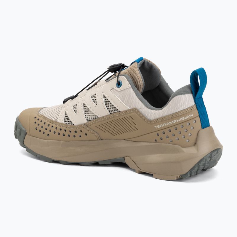 Herren-Trekkingschuhe Salomon Techamphibian 5 rainy day/desert tan/mykonos blue 3