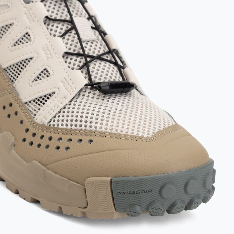 Herren-Trekkingschuhe Salomon Techamphibian 5 rainy day/desert tan/mykonos blue 7