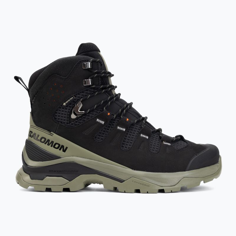 Trekkingschuhe Herren Salomon Quest 5 GTX black/dlicgr/black 2