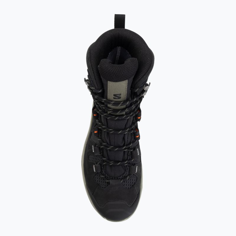 Trekkingschuhe Herren Salomon Quest 5 GTX black/dlicgr/black 5