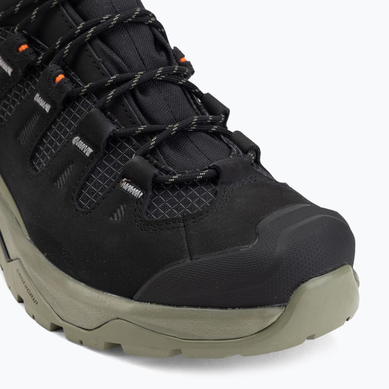 Trekkingschuhe Herren Salomon Quest 5 GTX black/dlicgr/black 7