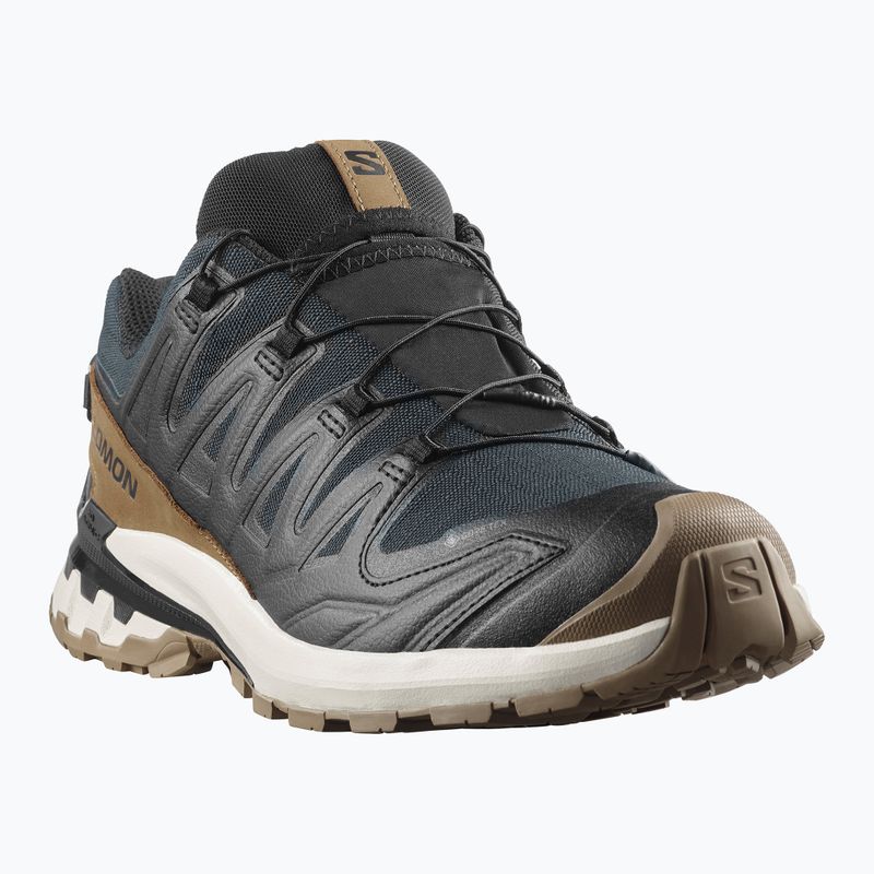 Herren-Laufschuhe Salomon XA PRO 3D V9 GTX Lifelong black/coyote brown/vanilla ice 2
