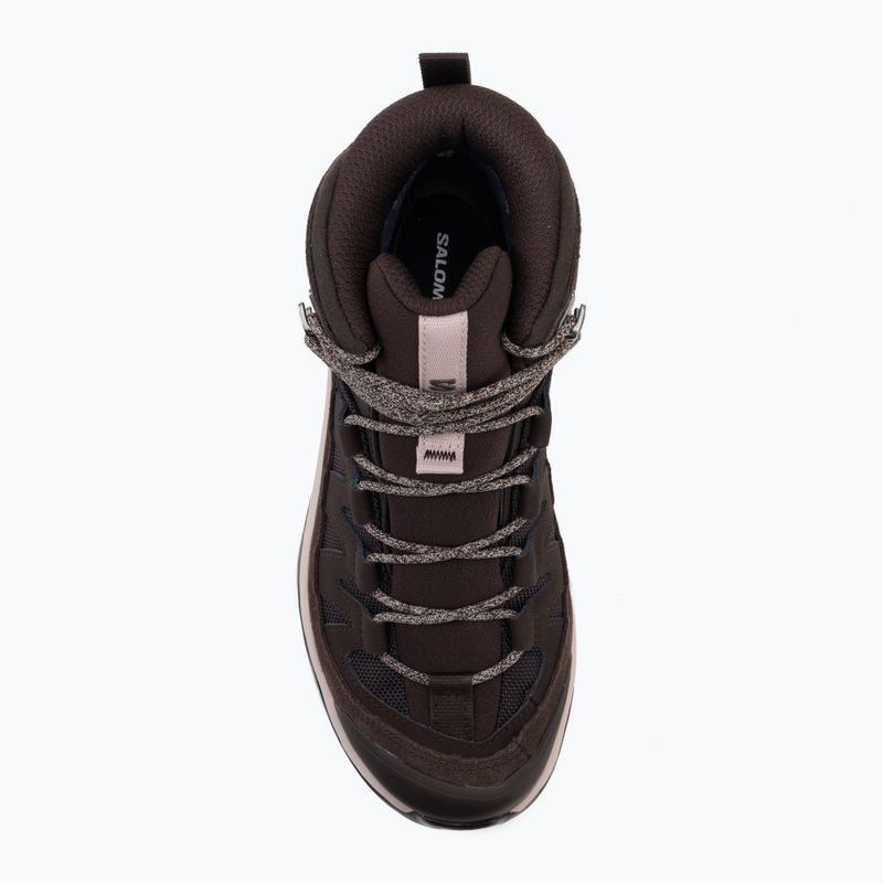 Trekkingschuhe Damen Salomon Quest Echo GTX blkcof/shadow/blac 5