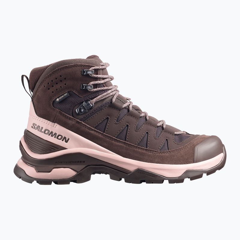 Damen-Trekkingschuhe Salomon Quest Echo GTX blkcof/shadow/blac