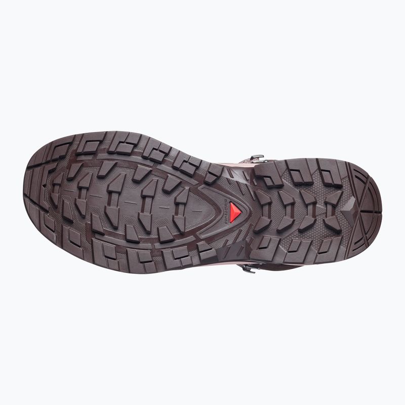 Damen-Trekkingschuhe Salomon Quest Echo GTX blkcof/shadow/blac 6