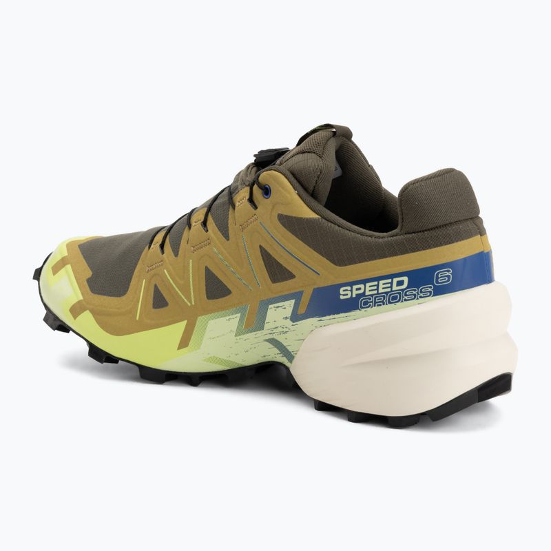 Herren-Laufschuhe Salomon Speedcross 6 GTX grape leaf/aspargus green 3