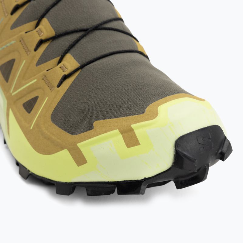 Herren-Laufschuhe Salomon Speedcross 6 GTX grape leaf/aspargus green 7