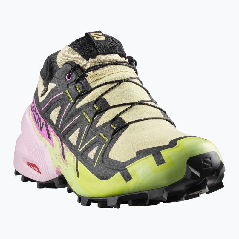 Laufschuhe für Damen Salomon Speedcross 6 GTX bog/dawn pink 2