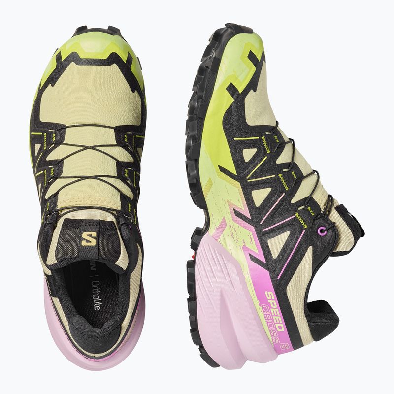 Laufschuhe für Damen Salomon Speedcross 6 GTX bog/dawn pink 4