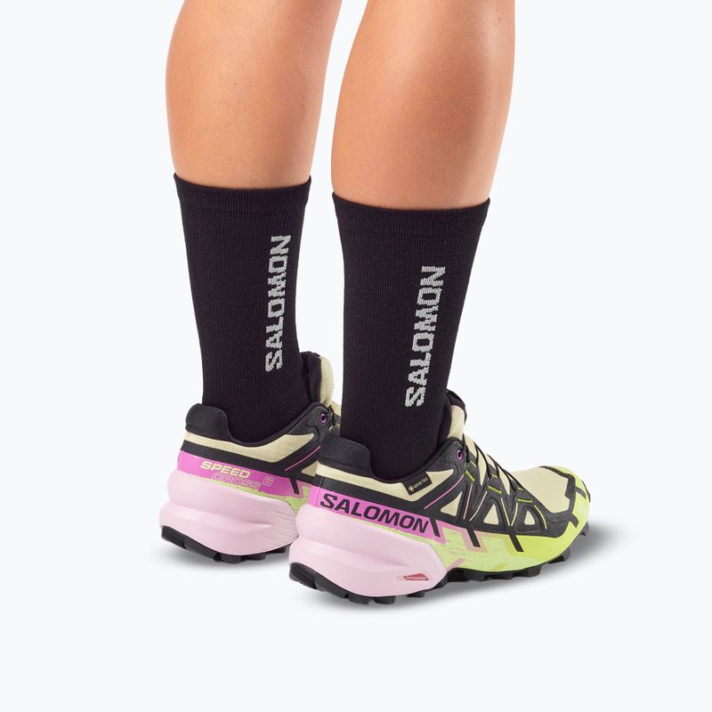 Laufschuhe für Damen Salomon Speedcross 6 GTX bog/dawn pink 6