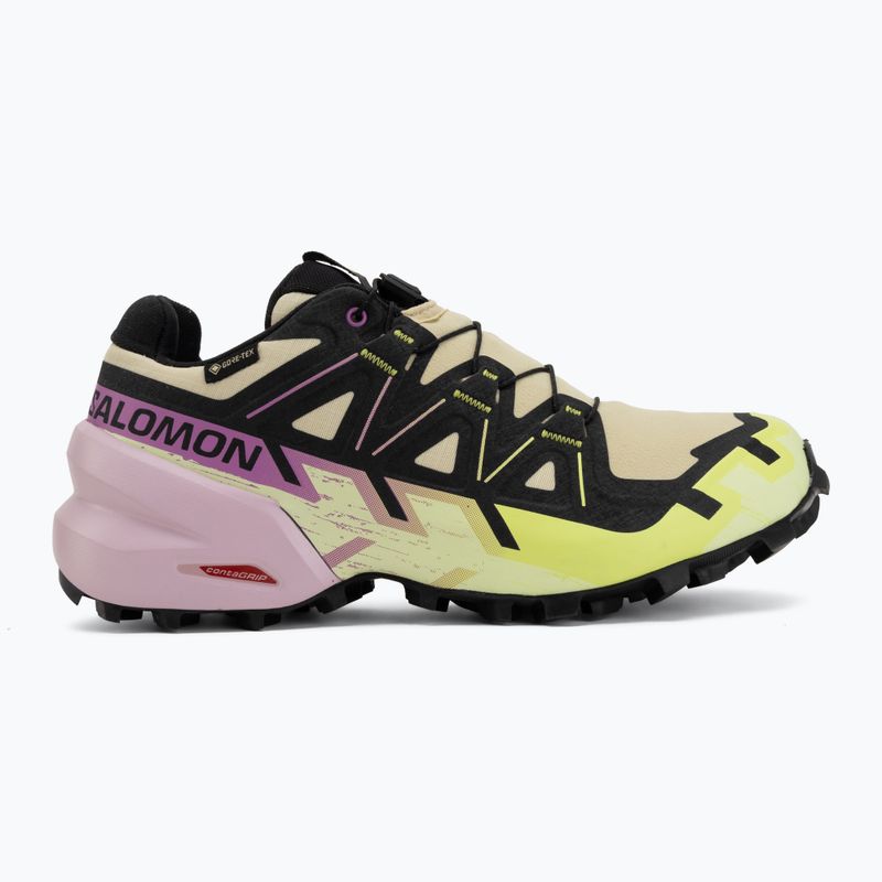 Laufschuhe für Damen Salomon Speedcross 6 GTX bog/dawn pink 2