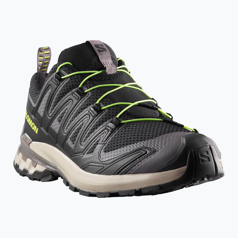 Laufschuhe für Herren Salomon XA Pro 3D V9 black/dark gull gray/acid lime 2