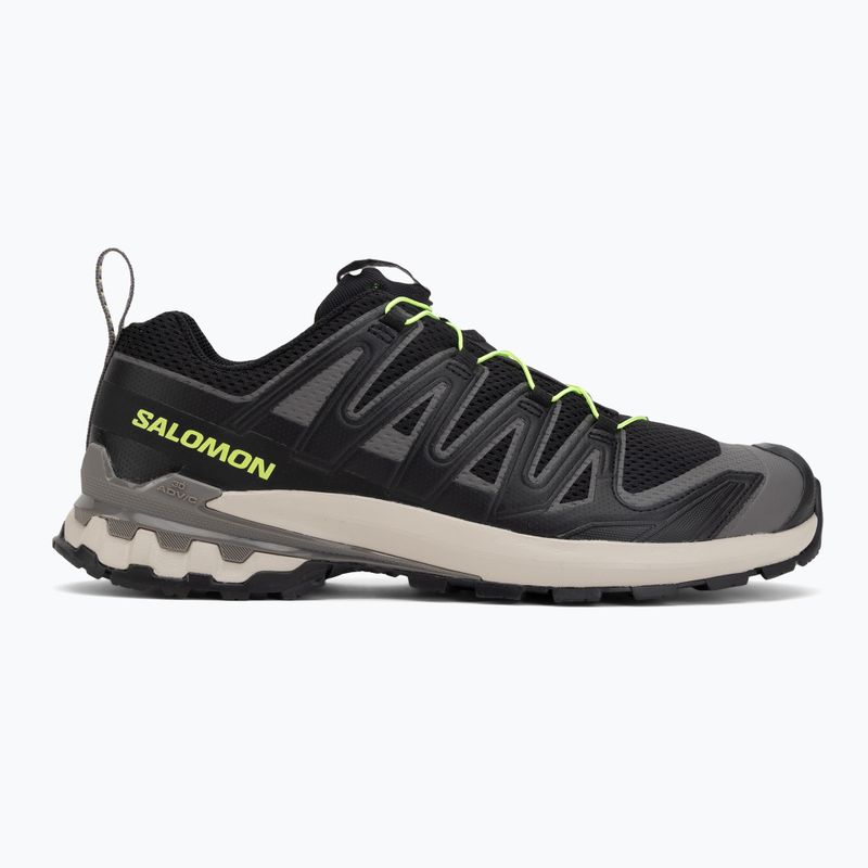 Laufschuhe für Herren Salomon XA Pro 3D V9 black/dark gull gray/acid lime 2