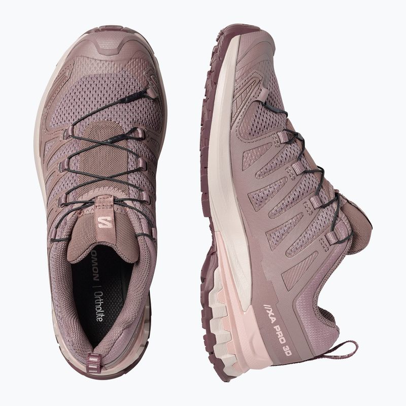 Damen-Laufschuhe Salomon XA Pro 3D V9 iron/shadow gray/huckleberry 6