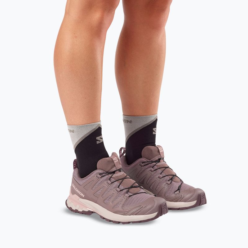 Damen-Laufschuhe Salomon XA Pro 3D V9 iron/shadow gray/huckleberry 7