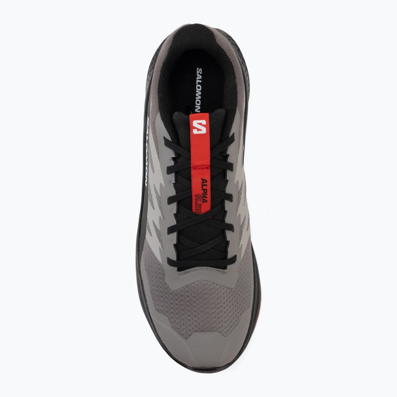 Herren-Laufschuhe Salomon Alphaglide cloudburst/black 5
