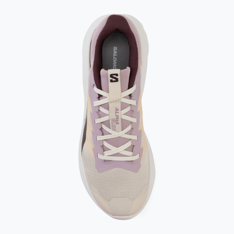 Laufschuhe für Damen Salomon Alphaglide tapioca/dawn pink 5
