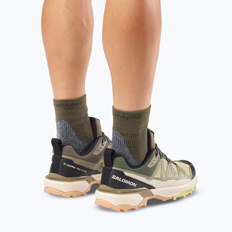 Herren-Trekkingschuhe Salomon X Ultra 360 Edge aloe/slate green 7