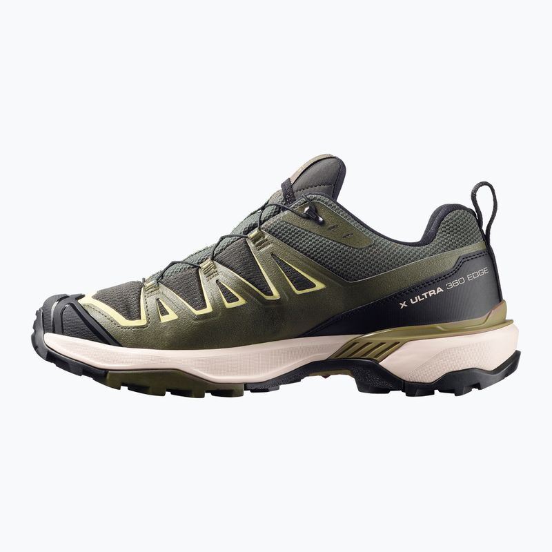 Trekkingschuhe Herren Salomon X Ultra 360 Edge GTX peat/olive night 2