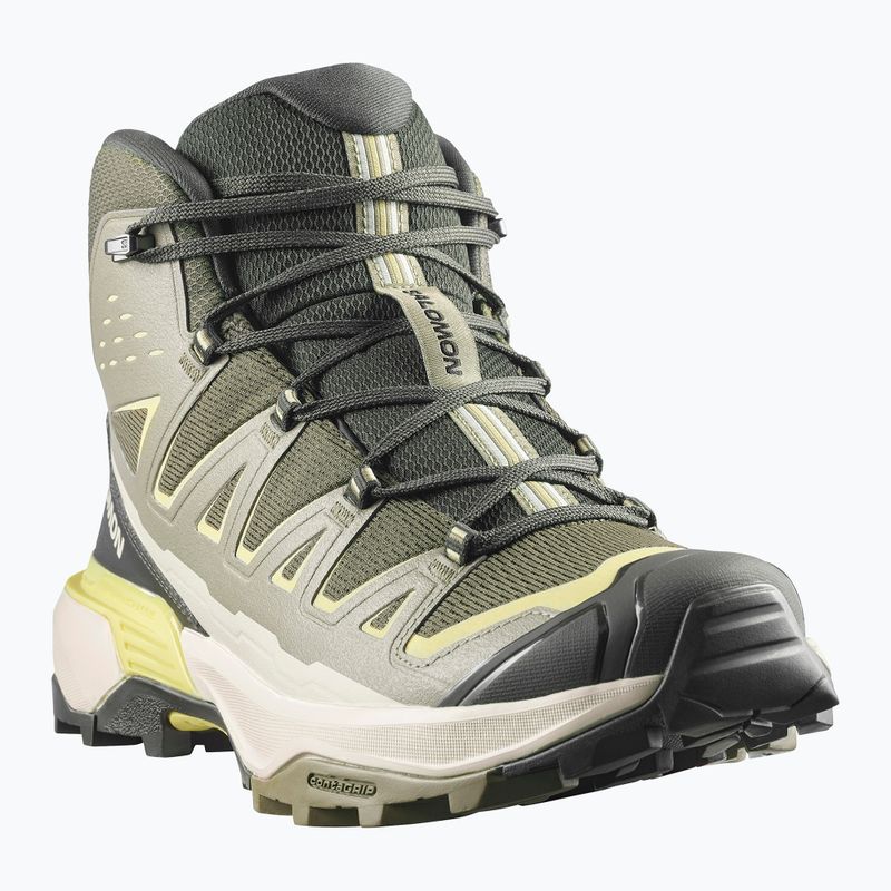 Herren-Trekkingschuhe Salomon X Ultra 360 Edge Mid GTX olive night/aloe 3