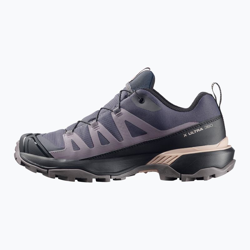 Trekkingschuhe Damen Salomon X Ultra 360 GTX nine iron/excalibur 9