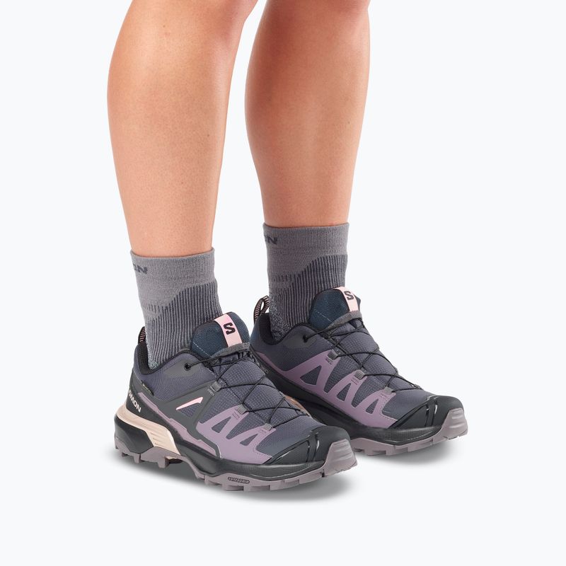 Trekkingschuhe Damen Salomon X Ultra 360 GTX nine iron/excalibur 14