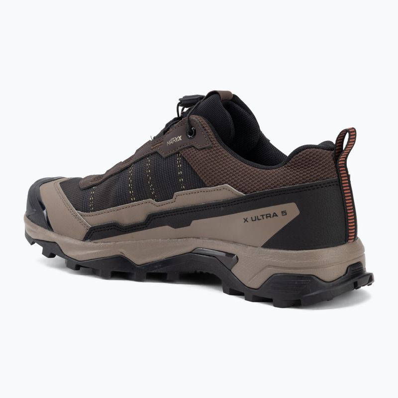 Trekkingschuhe Herren Salomon X ULTRA 5 GTX black coffee/walnut/arabian 3