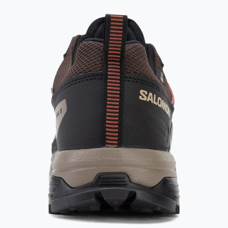 Trekkingschuhe Herren Salomon X ULTRA 5 GTX black coffee/walnut/arabian 6