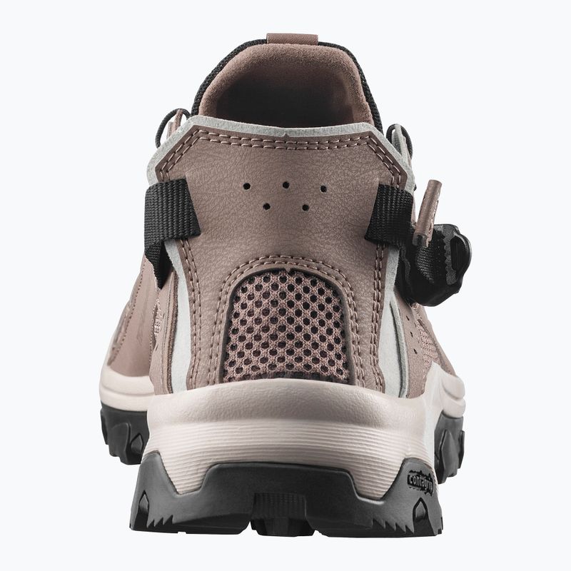 Herren-Wanderschuhe Salomon Techamphibian 5 walnut/wrought iron/black 4