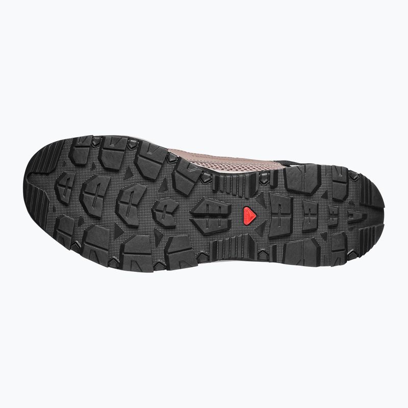 Herren-Wanderschuhe Salomon Techamphibian 5 walnut/wrought iron/black 5